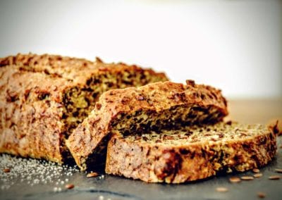 Low Carb Brot mit Mandelmehl und Quark