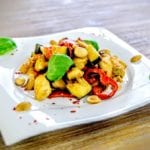 Geschnetzeltes mit Gemüse Low Carb