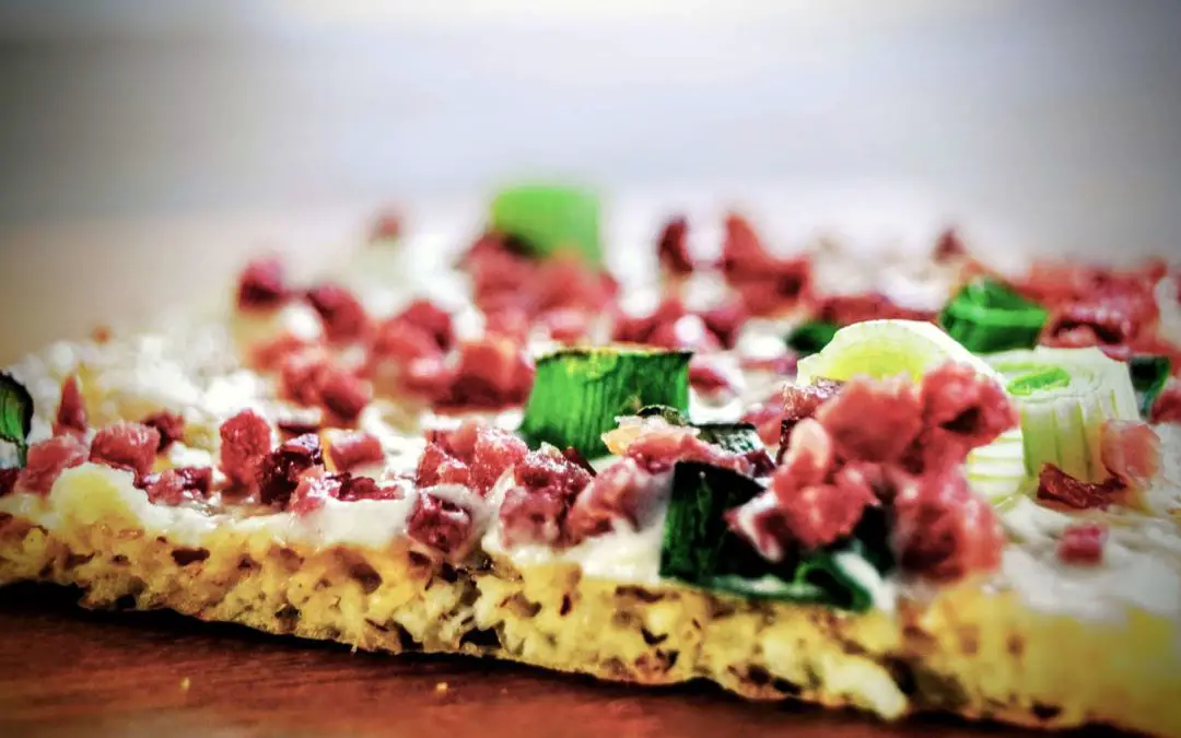 Rezept: Low Carb Flammkuchen ohne Mehl – glutenfrei