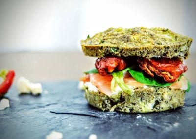 Low Carb Zucchini Burger