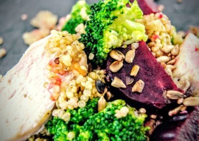 Gesunder Quinoa Salat