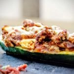 Gefüllte Zucchini Low Carb