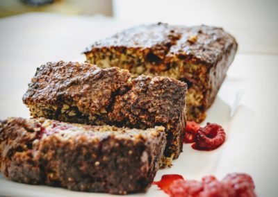 himbeer paleo bananenbrot