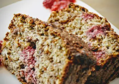 Himbeer Bananenbrot Paleo