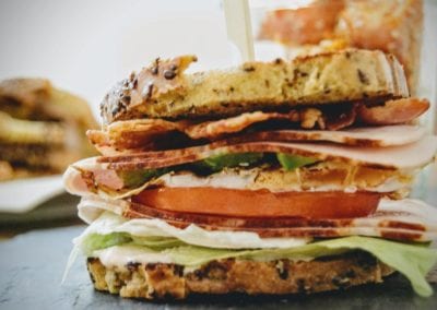 Low Carb Club Sandwich