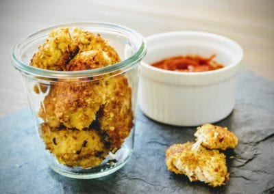 Low Carb Hähnchen Nuggets