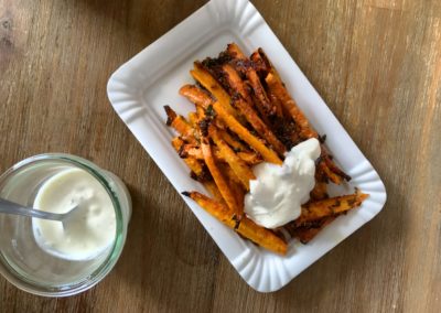 pommes selber machen aus karotten rezept