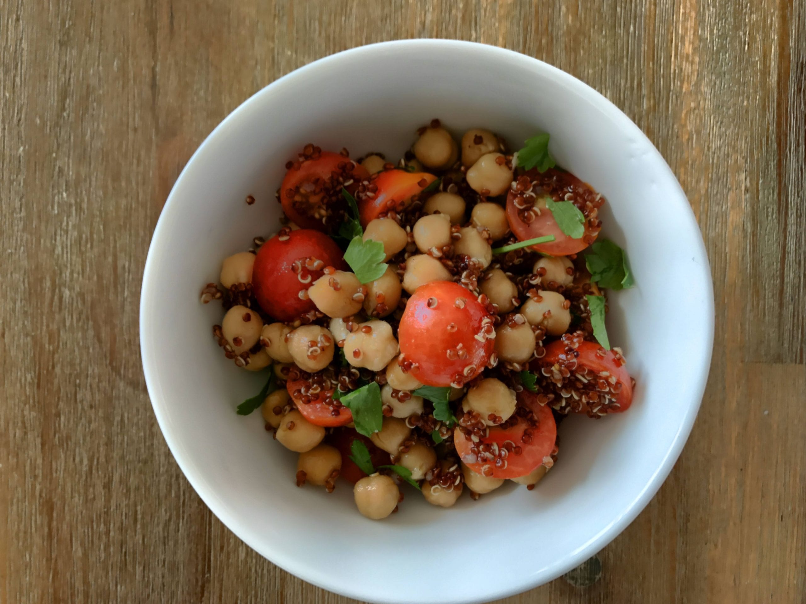 Paleo Rezept Quinoa Bowl mit Kichererbsen Choose Your Level™