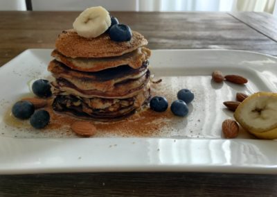 Bananenpfannkuchen ohne Mehl