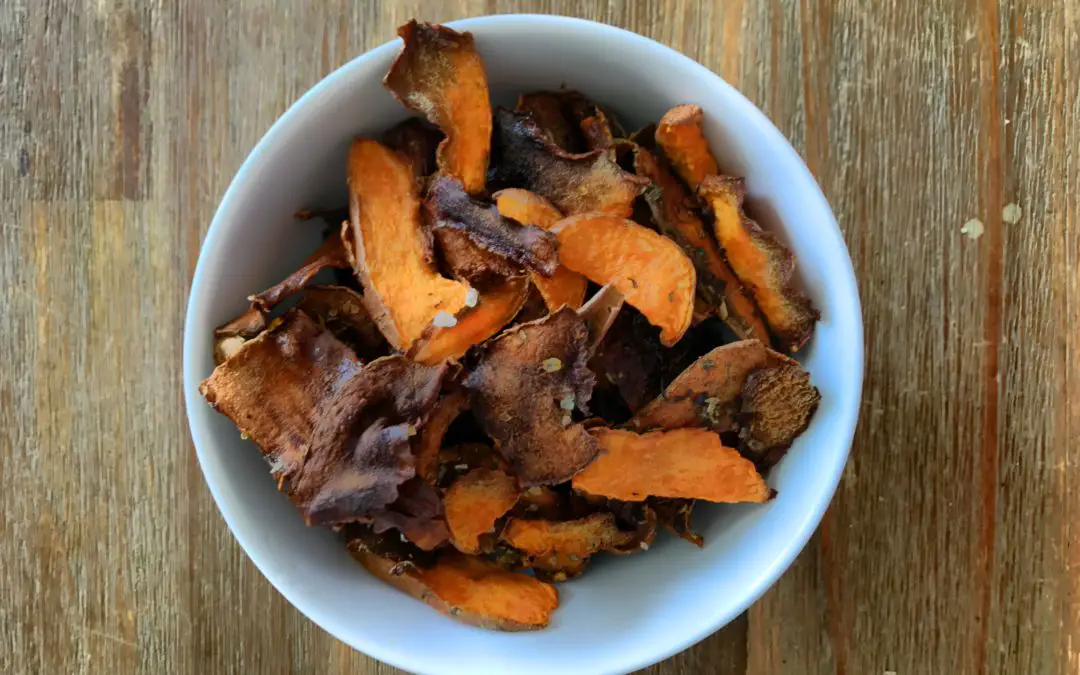 süßkartoffel chips rezept