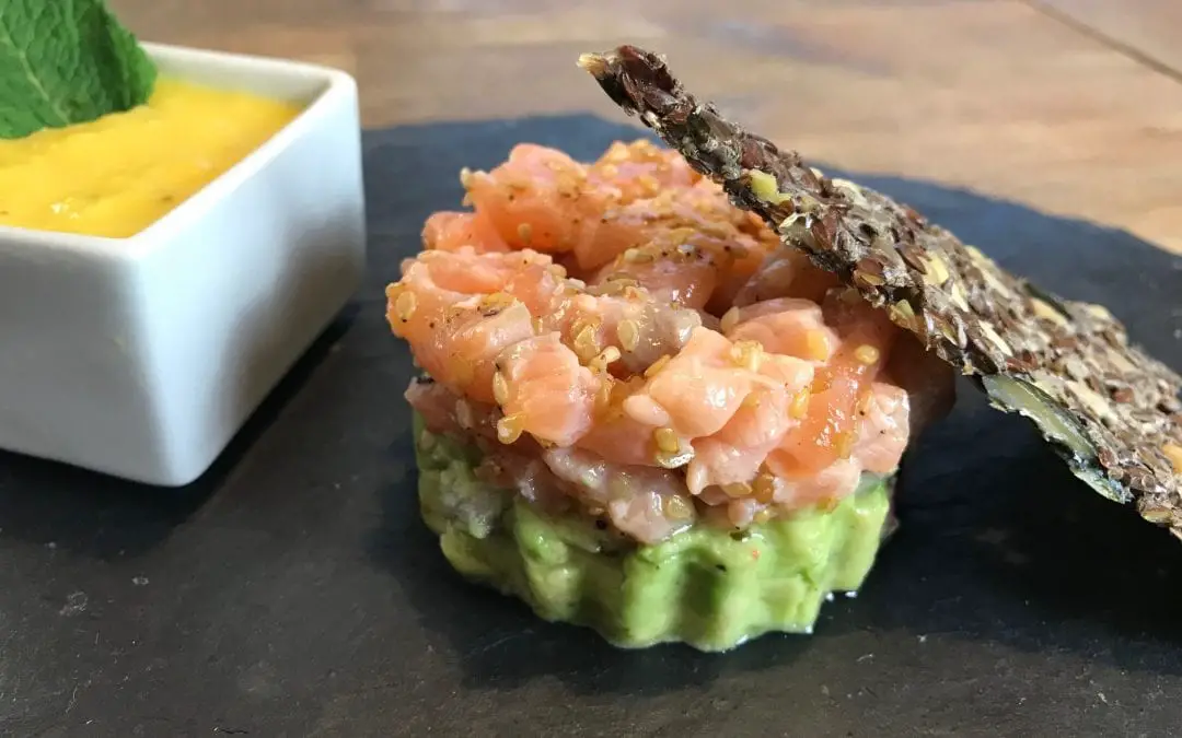 rezept tartar avocado lachs