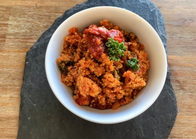 paleo beilage quinoa