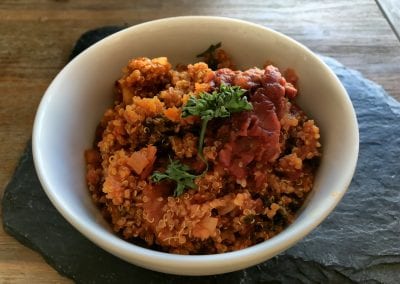 Tomaten Quinoa Vegetarisch