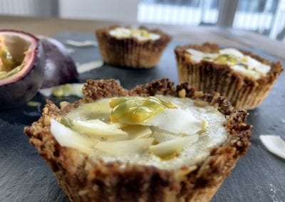 Käsekuchen Muffins vegan