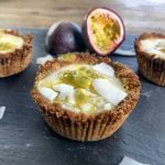 vegane käsekuchen muffins