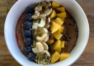 Smoothie Bowl Schoko Banane