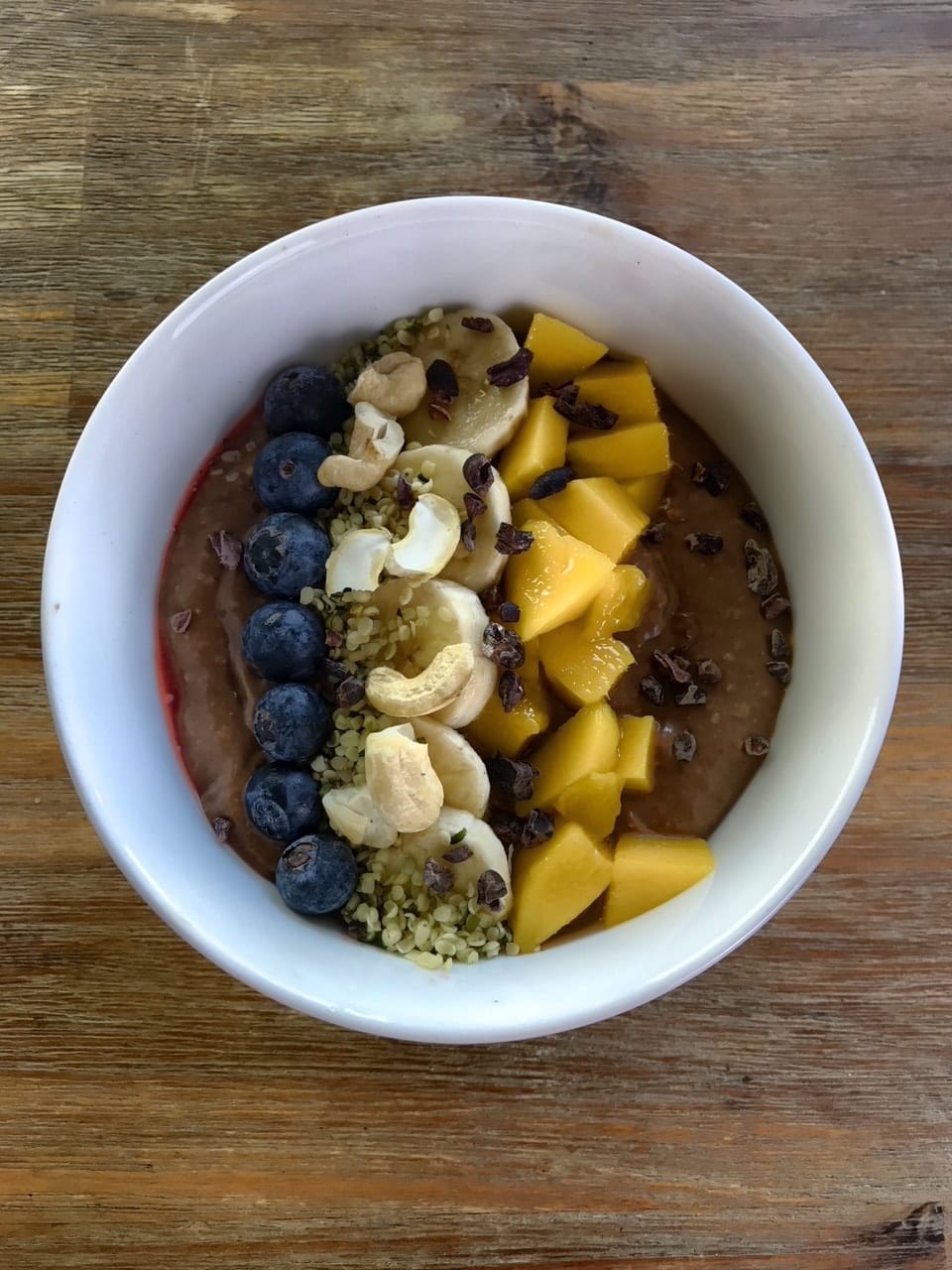 Smoothie Bowl Schoko Banane