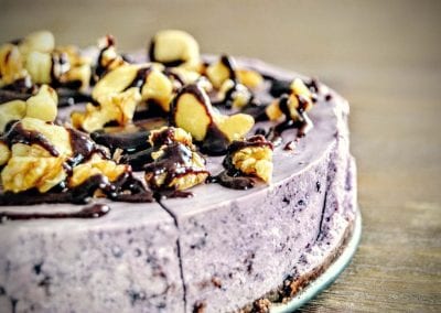 Blaubeer Käsekuchen Low Carb