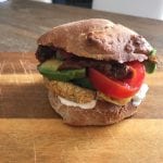 Veganer Burger