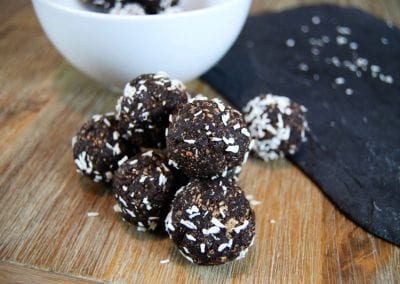 veganer snack energy balls