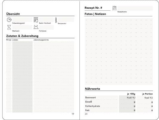 Rezeptbuch Gestalten Vorlage Archive Choose Your Level